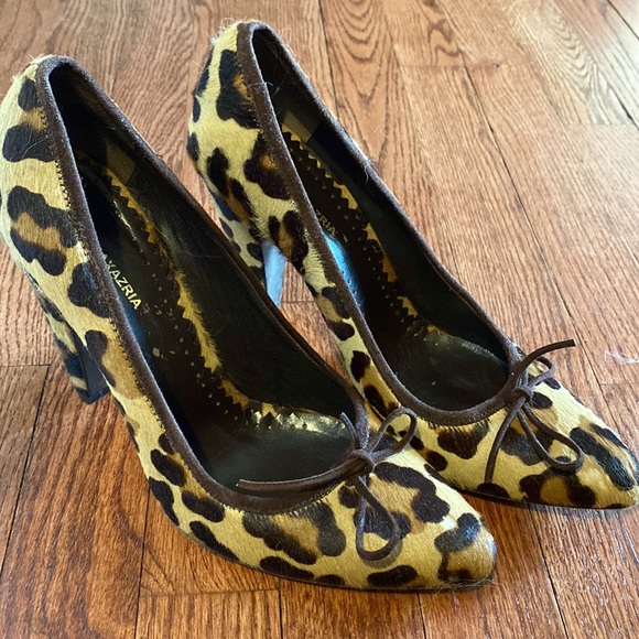 Gorgeous Leopard print stilettos BCBGMaxAzria - never worn outside the house - Picture 5 of 7